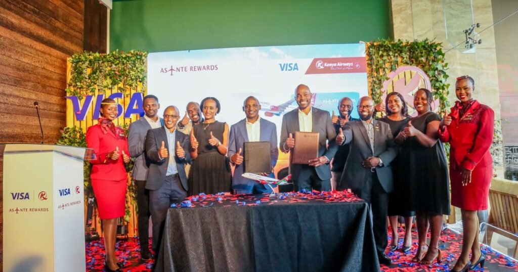Kenya Airways, Visa Yazindua Kadi za Pamoja za Kukuza Malipo ya Kidijitali ya Usafiri