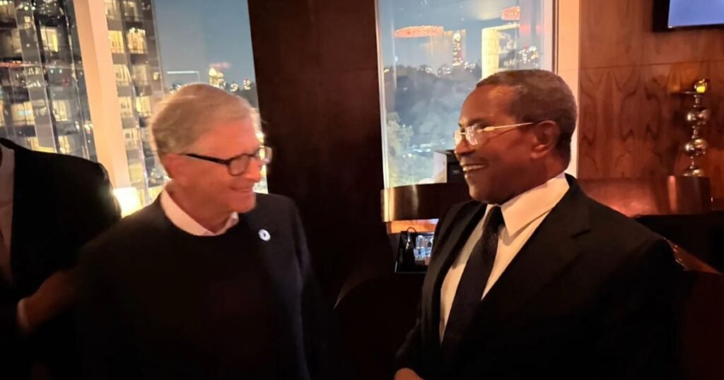 Rais Mstaafu Jakaya Kikwete Akutana na Bill Gates Katika Hafla ya Goalkeepers New York 2025
