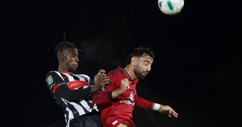 Nyota wa Kenya Aangaziwa Baada ya Grimsby Kutozwa Faini Kufuatia Ushindi Mkubwa Dhidi ya Man United