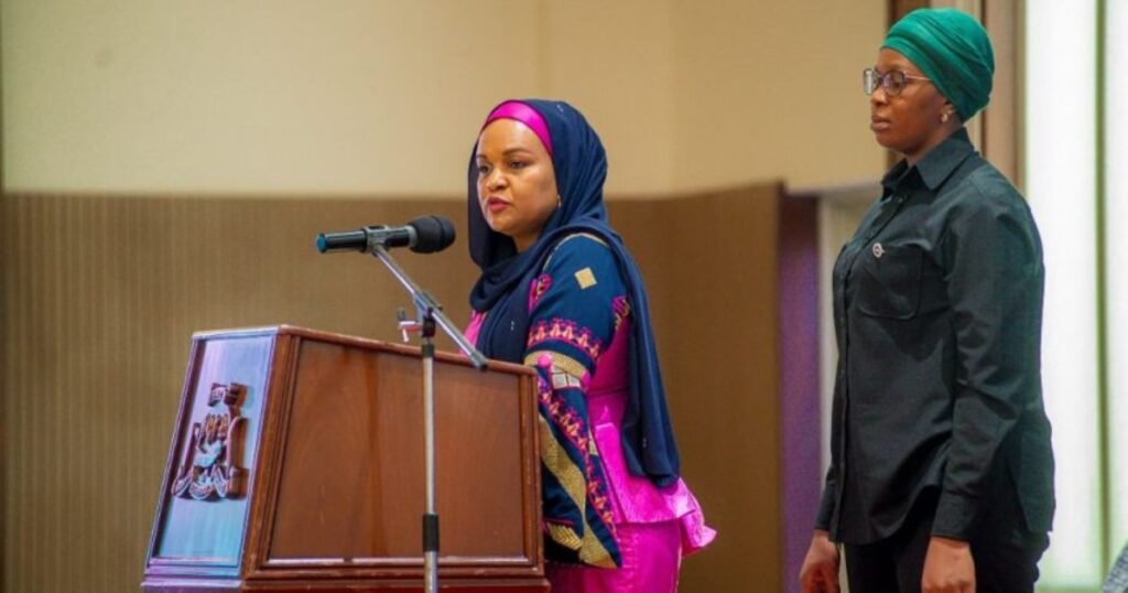 Mariam Mwinyi Awasisitiza Wanawake Pemba: “Tumuunge Mkono Dkt. Mwinyi kwa Maendeleo Endelevu ya Zanzibar”