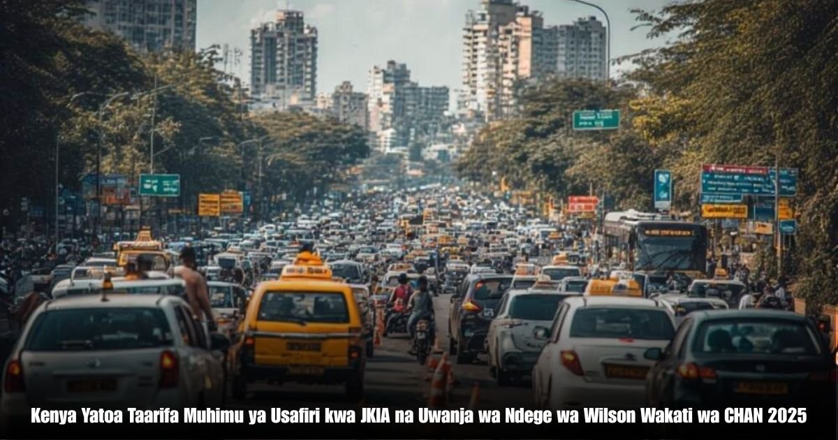 Kenya Yatoa Taarifa Muhimu ya Usafiri kwa JKIA na Uwanja wa Ndege wa Wilson Wakati wa CHAN 2025