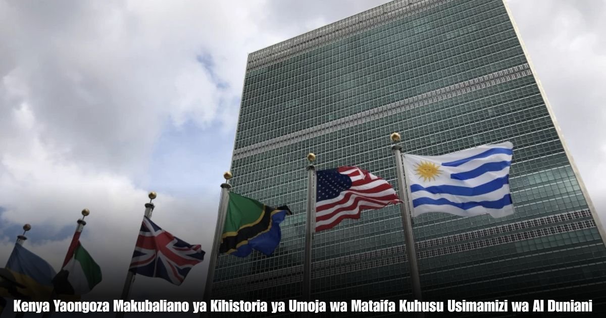 Kenya Yaongoza Makubaliano ya Kihistoria ya Umoja wa Mataifa Kuhusu Usimamizi wa AI Duniani