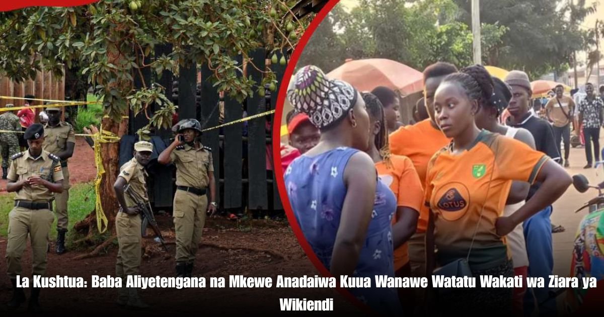 La Kushtua: Baba Aliyetengana na Mkewe Anadaiwa Kuua Wanawe Watatu Wakati wa Ziara ya Wikiendi