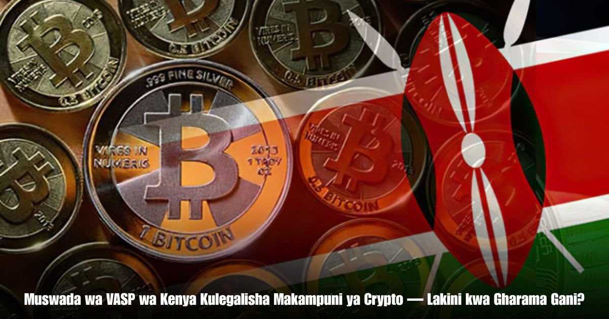 Muswada wa VASP wa Kenya Kulegalisha Makampuni ya Crypto — Lakini kwa Gharama Gani?