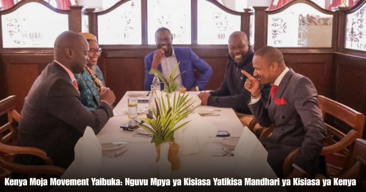 Kenya Moja Movement Yaibuka: Nguvu Mpya ya Kisiasa Yatikisa Mandhari ya Kisiasa ya Kenya