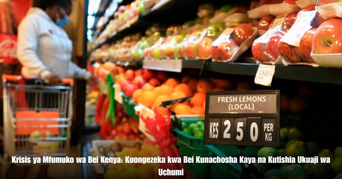Krisis ya Mfumuko wa Bei Kenya: Kuongezeka kwa Bei Kunachosha Kaya na Kutishia Ukuaji wa Uchumi