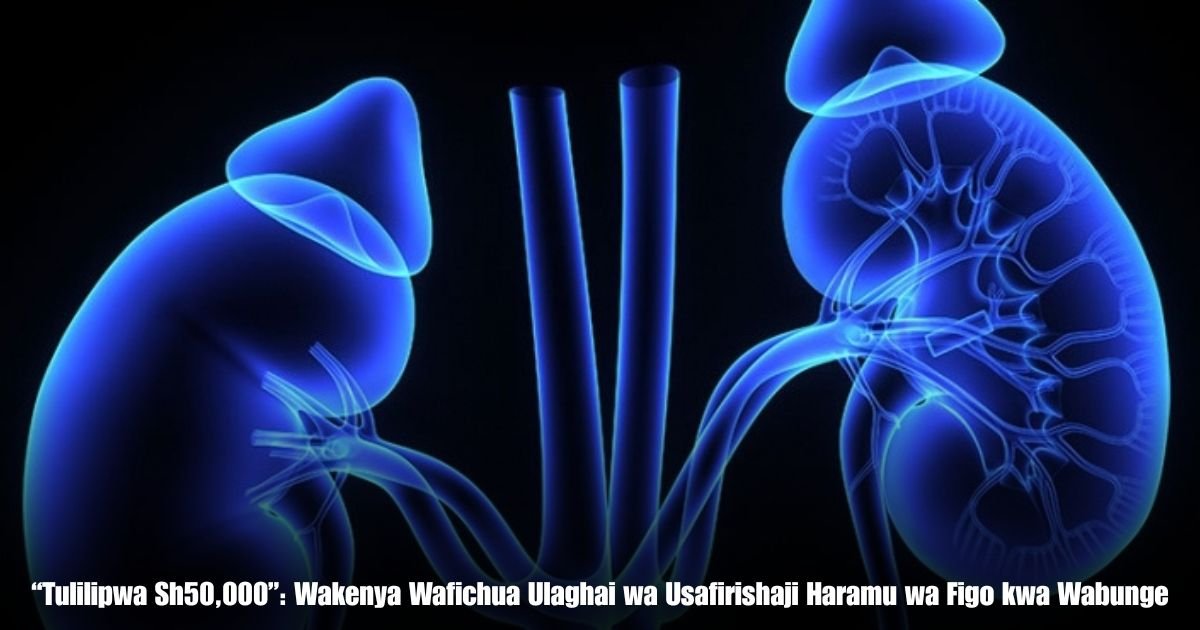 “Tulilipwa Sh50,000”: Wakenya Wafichua Ulaghai wa Usafirishaji Haramu wa Figo kwa Wabunge