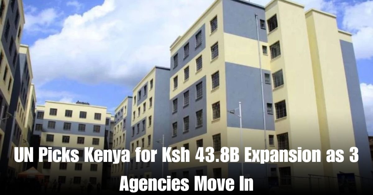 UN Picks Kenya for Ksh 43.8B Expansion as 3 Agencies Move In