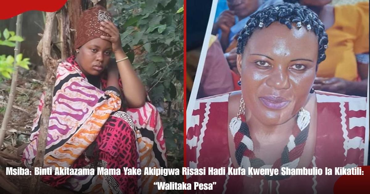 Msiba: Binti Akitazama Mama Yake Akipigwa Risasi Hadi Kufa Kwenye Shambulio la Kikatili: “Walitaka Pesa”