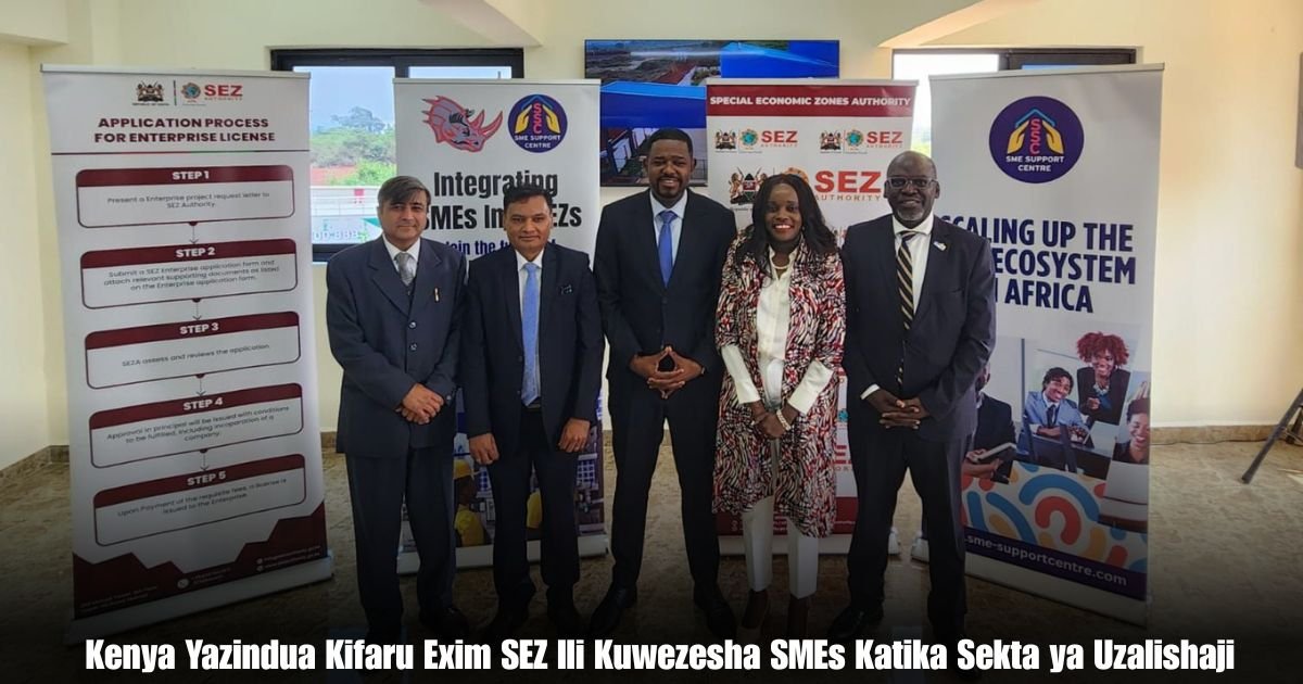 Kenya Yazindua Kifaru Exim SEZ Ili Kuwezesha SMEs Katika Sekta ya Uzalishaji