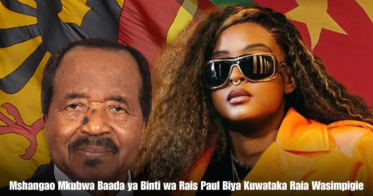 Mshangao Mkubwa Baada ya Binti wa Rais Paul Biya Kuwataka Raia Wasimpigie Kura