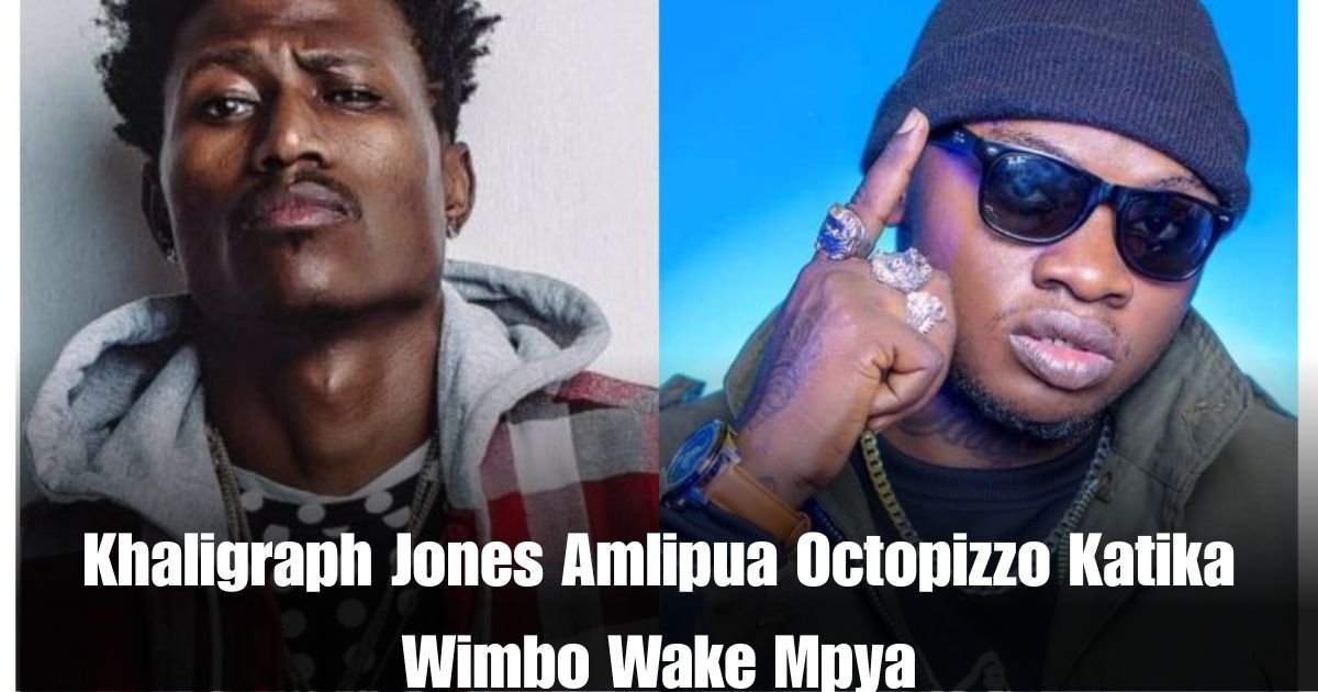 Khaligraph Jones Amlipua Octopizzo Katika Wimbo Wake Mpya