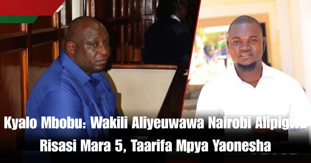 Kyalo Mbobu: Wakili Aliyeuwawa Nairobi Alipigwa Risasi Mara 5, Taarifa Mpya Yaonesha