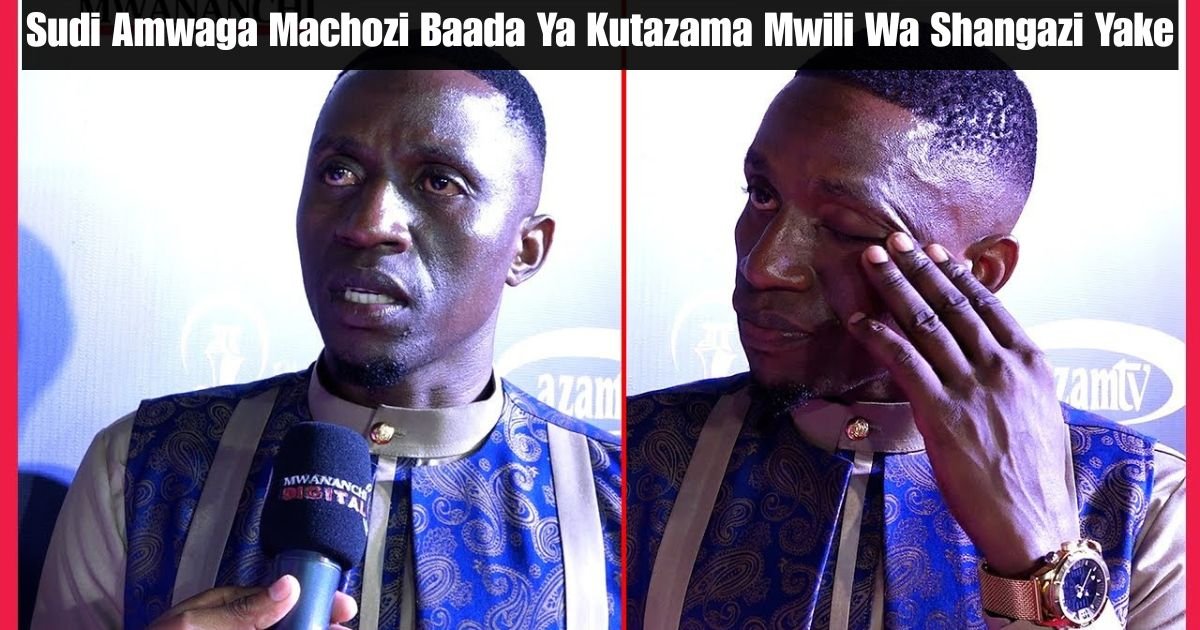 Sudi Amwaga Machozi Baada Ya Kutazama Mwili Wa Shangazi Yake