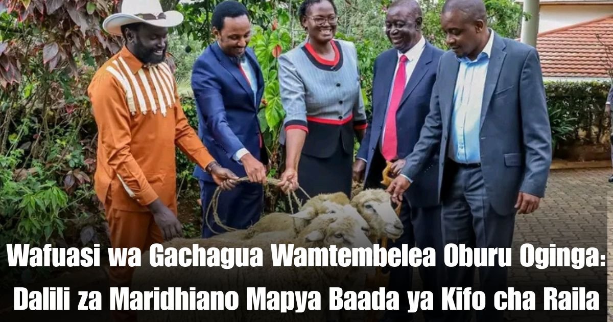 Wafuasi wa Gachagua Wamtembelea Oburu Oginga: Dalili za Maridhiano Mapya Baada ya Kifo cha Raila