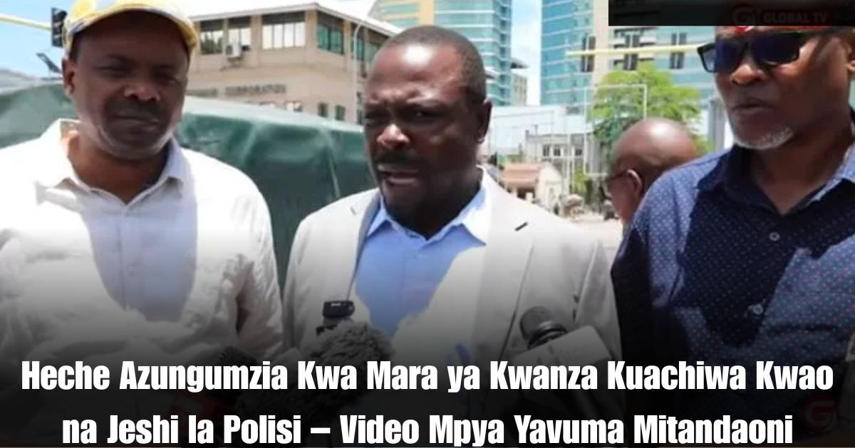 Heche Azungumzia Kwa Mara ya Kwanza Kuachiwa Kwao na Jeshi la Polisi – Video Mpya Yavuma Mitandaoni