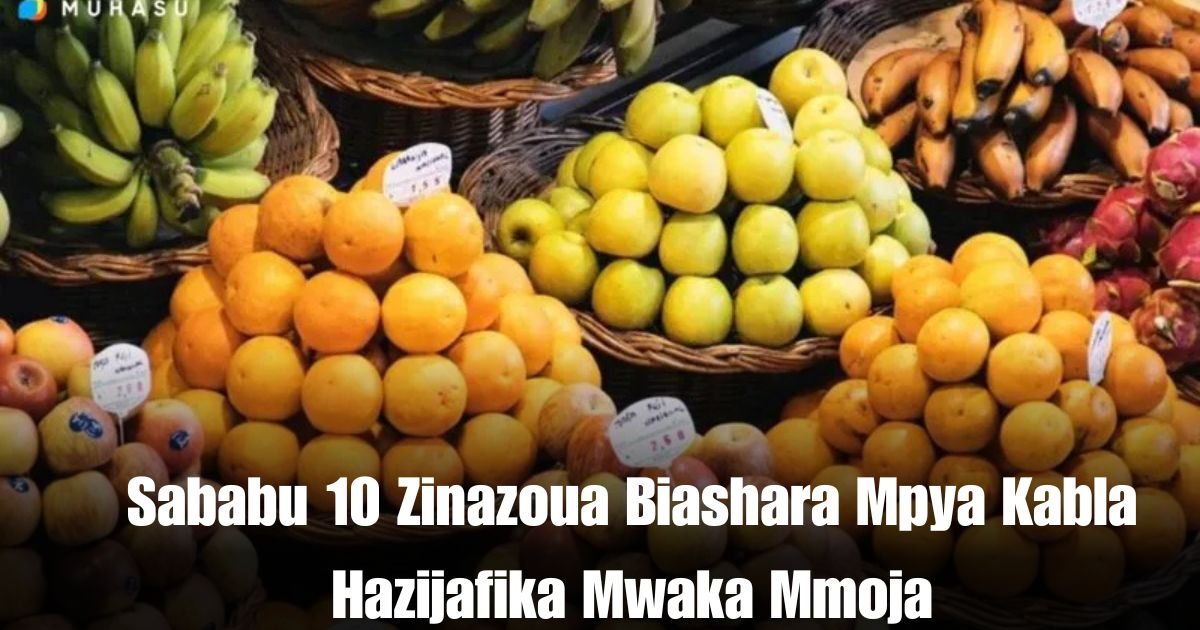 Sababu 10 Zinazoua Biashara Mpya Kabla Hazijafika Mwaka Mmoja
