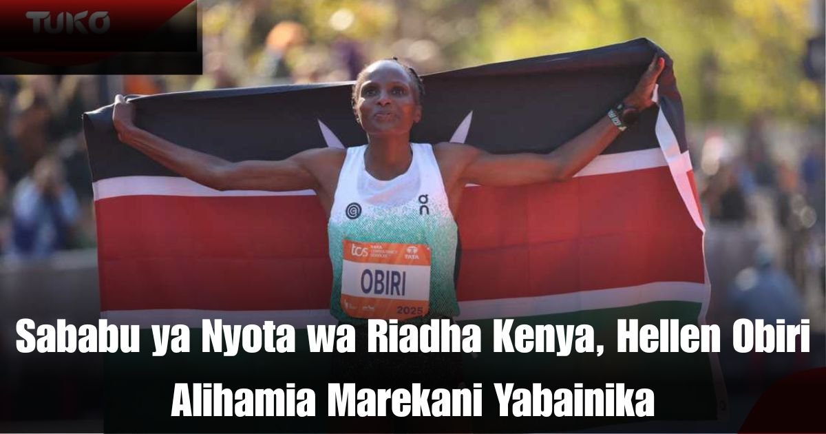 Sababu ya Nyota wa Riadha Kenya, Hellen Obiri Alihamia Marekani Yabainika