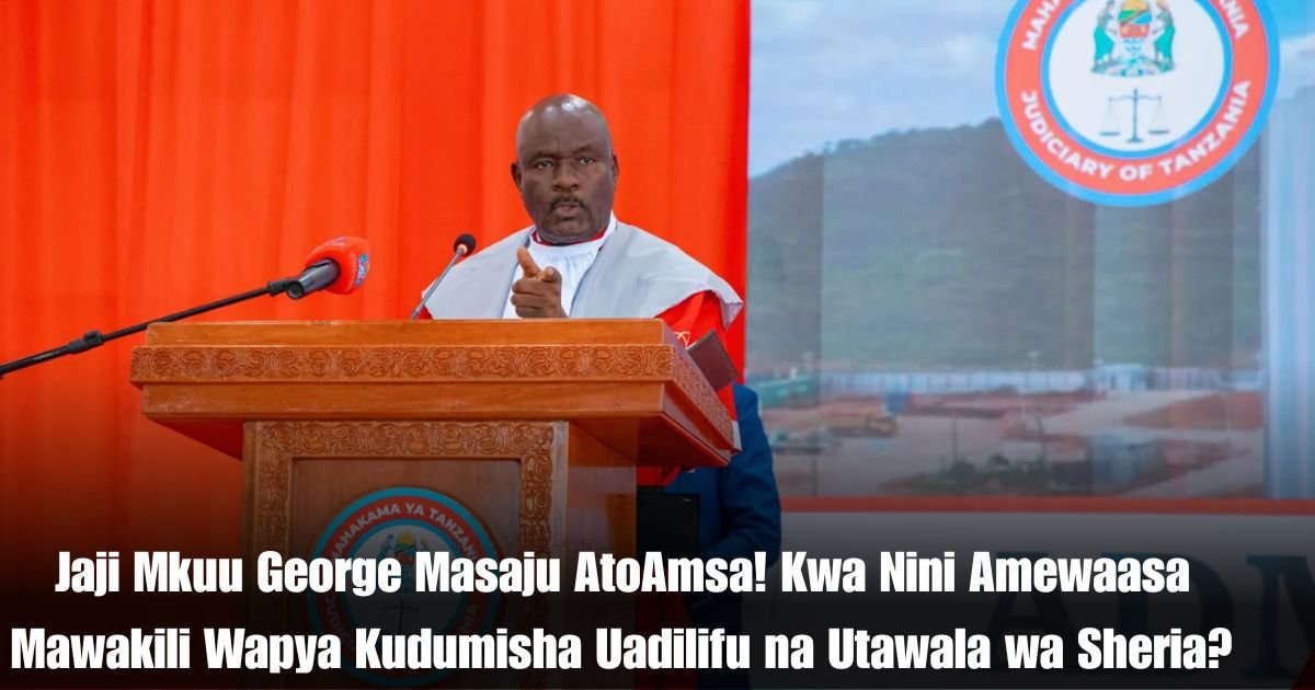 Jaji Mkuu George Masaju AtoAmsa! Kwa Nini Amewaasa Mawakili Wapya Kudumisha Uadilifu na Utawala wa Sheria?