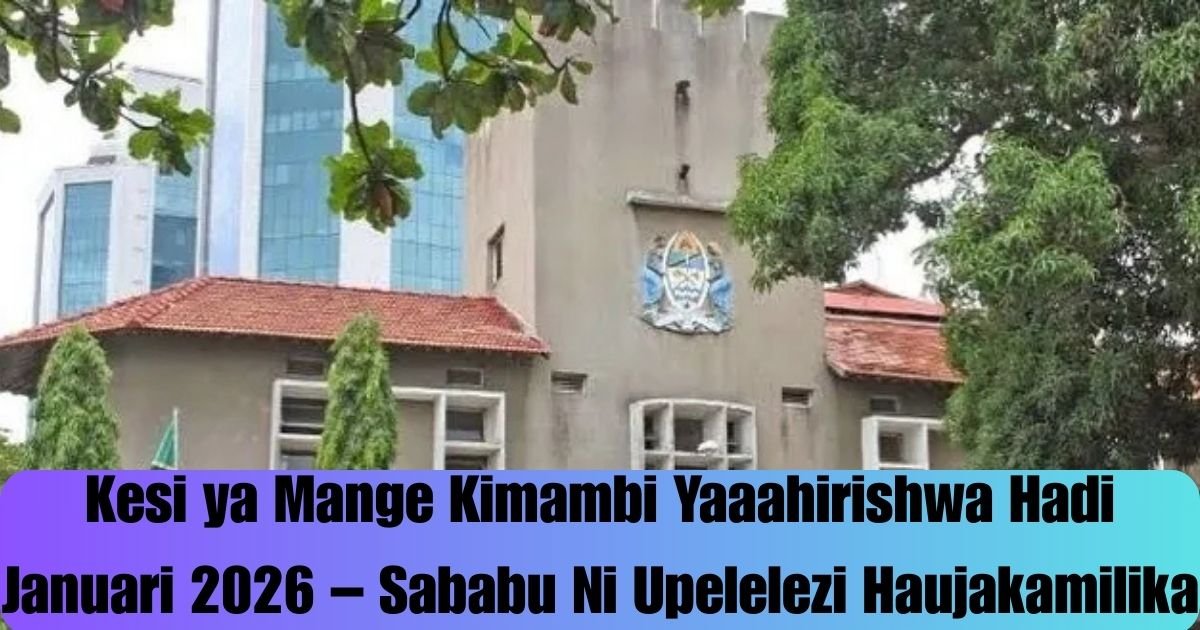 Kesi ya Mange Kimambi Yaaahirishwa Hadi Januari 2026 – Sababu Ni Upelelezi Haujakamilika