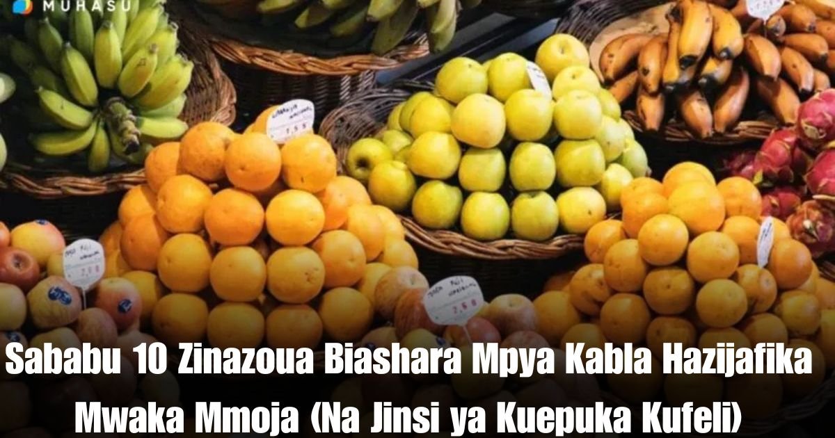 Sababu 10 Zinazoua Biashara Mpya Kabla Hazijafika Mwaka Mmoja (Na Jinsi ya Kuepuka Kufeli)