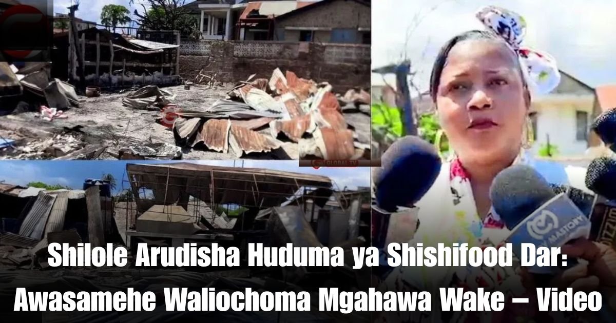 Shilole Arudisha Huduma ya Shishifood Dar: Awasamehe Waliochoma Mgahawa Wake – Video