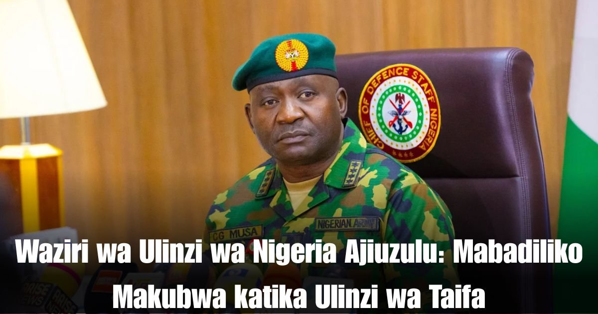 Waziri wa Ulinzi wa Nigeria Ajiuzulu: Mabadiliko Makubwa katika Ulinzi wa Taifa
